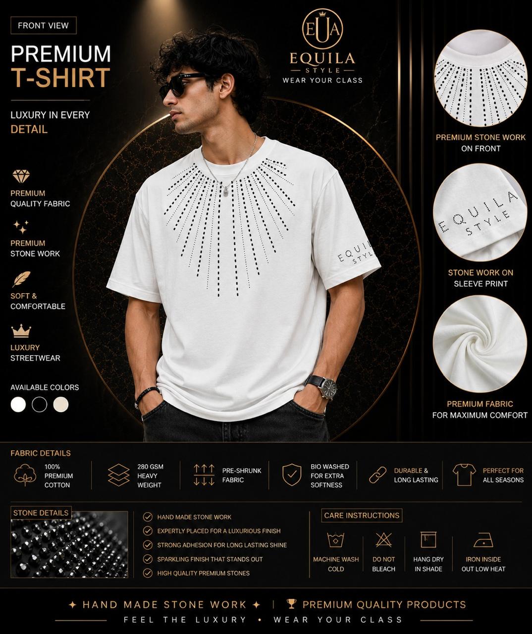 PREMIUM STONE WORK T SHIRT