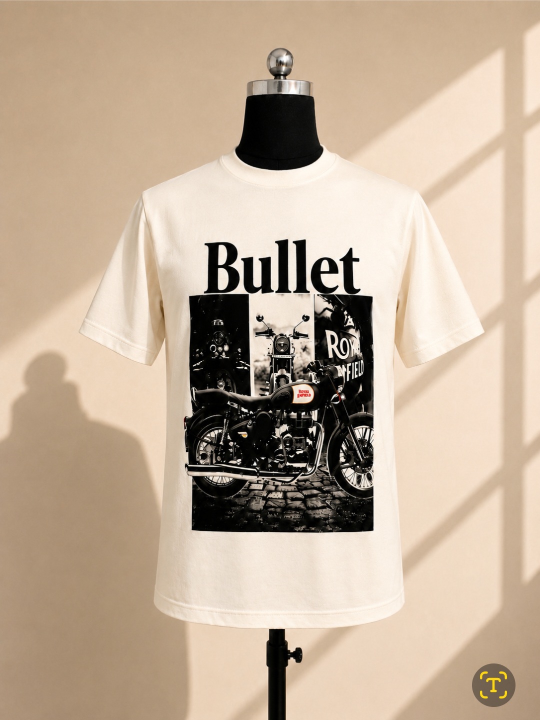 Premium White Cotton Tee ⭐