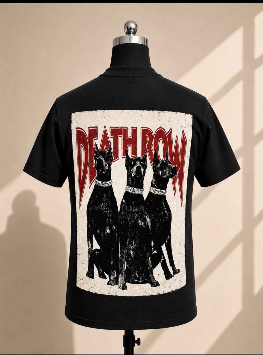 Death Row Doberman Graphic T-Shirt ⭐