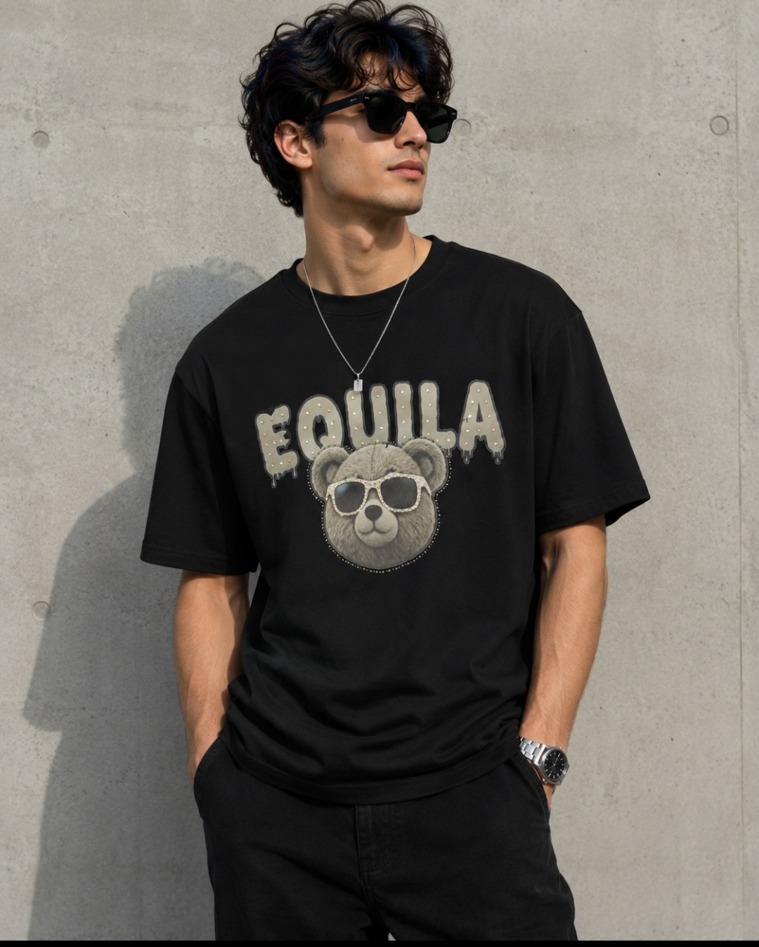 EQUILA Premium Bear Stone T-Shirt