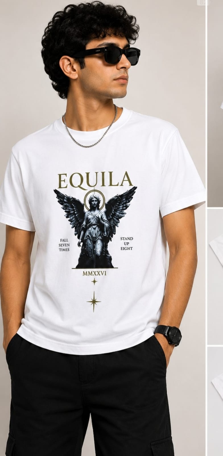 EQUILA STYLE – Angel & Dragonfly T-Shirt (White)