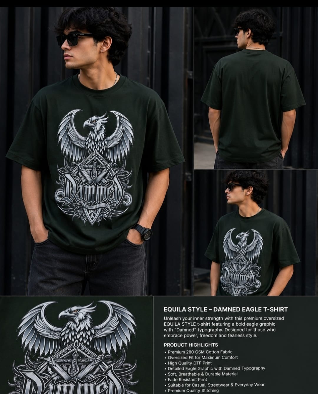 EQUILA STYLE – Damned Eagle Graphic