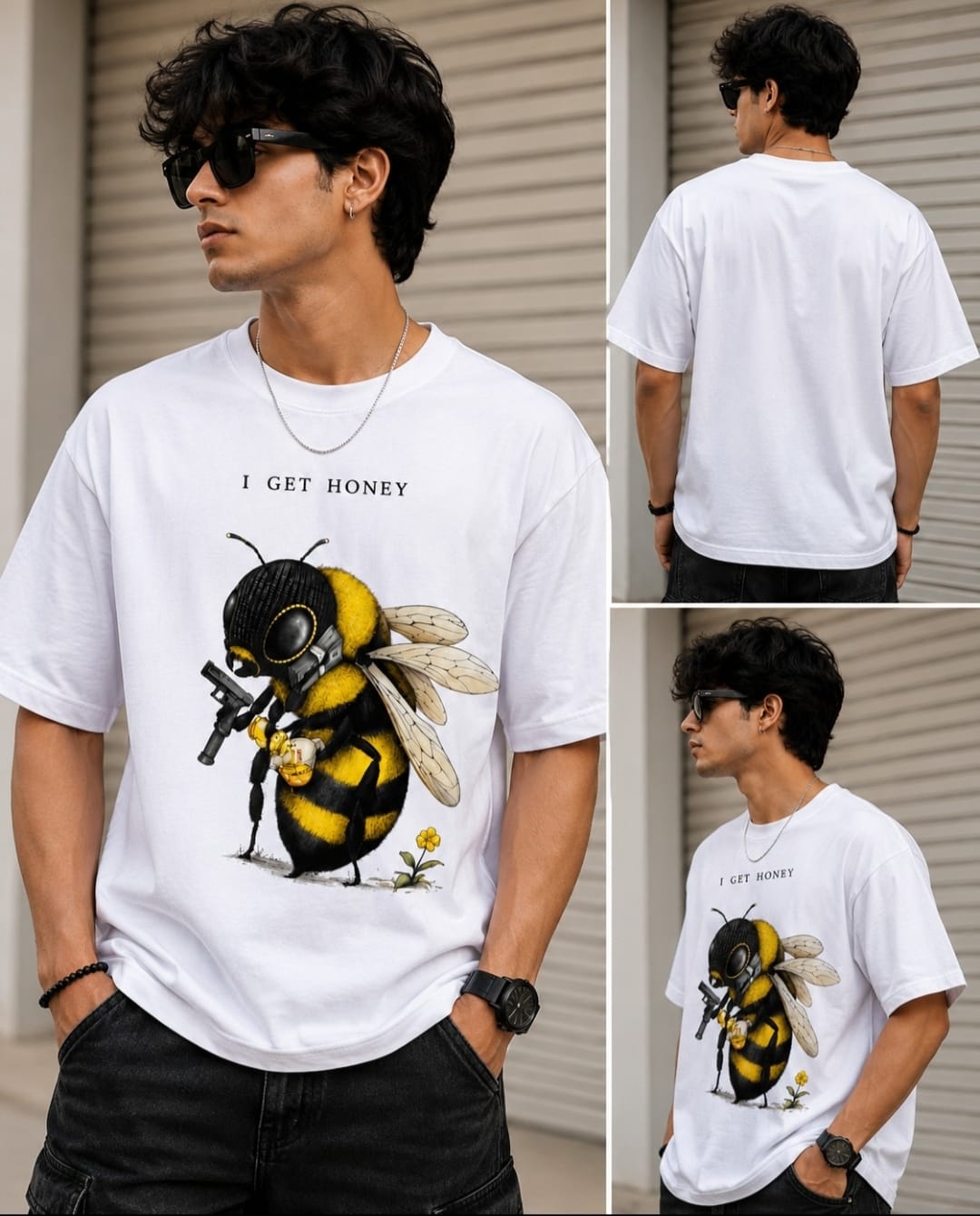EQUILA STYLE – "I GET HONEY" Graphic